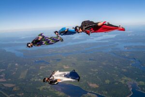 voo de wingsuit